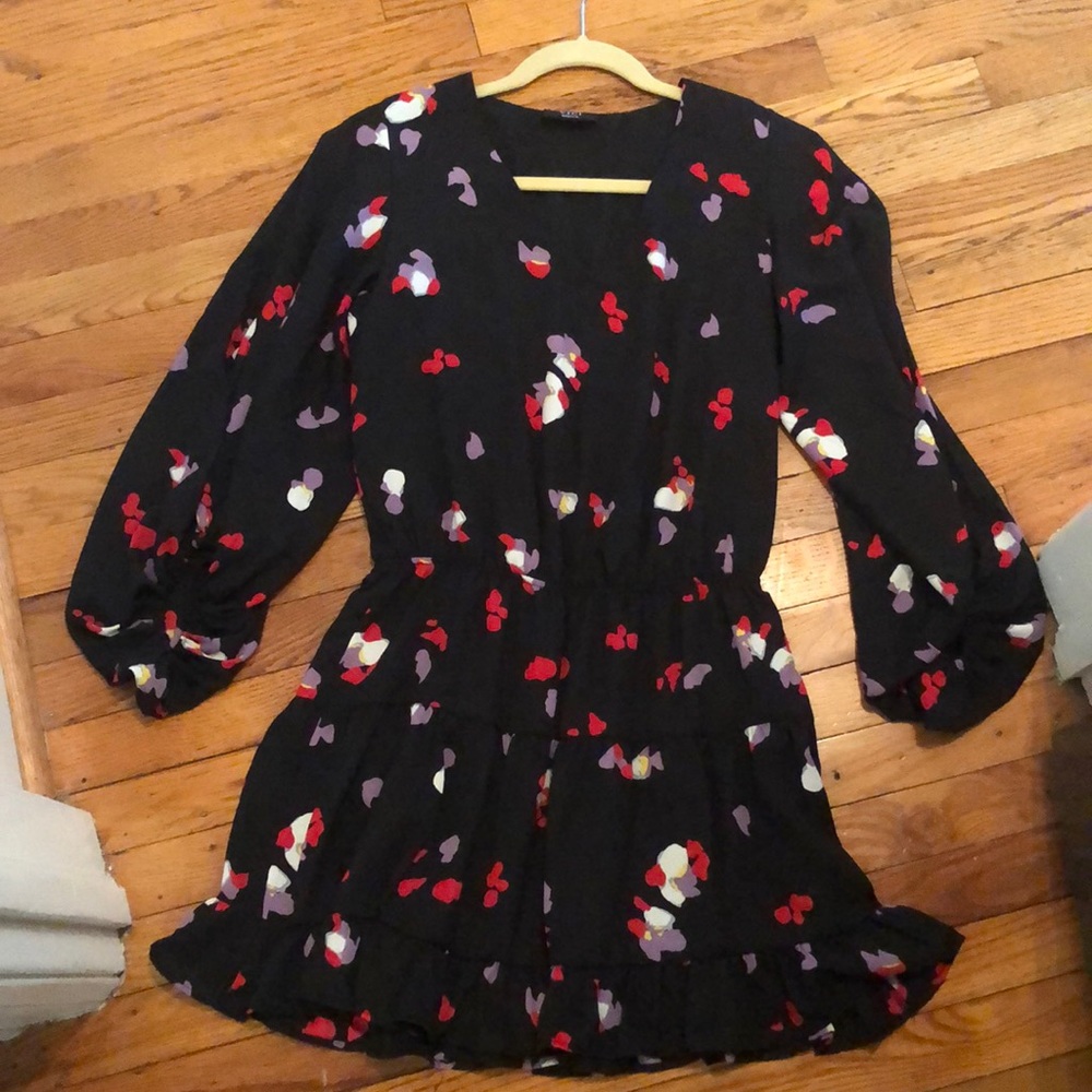 Vici flowy long sleeve dress
